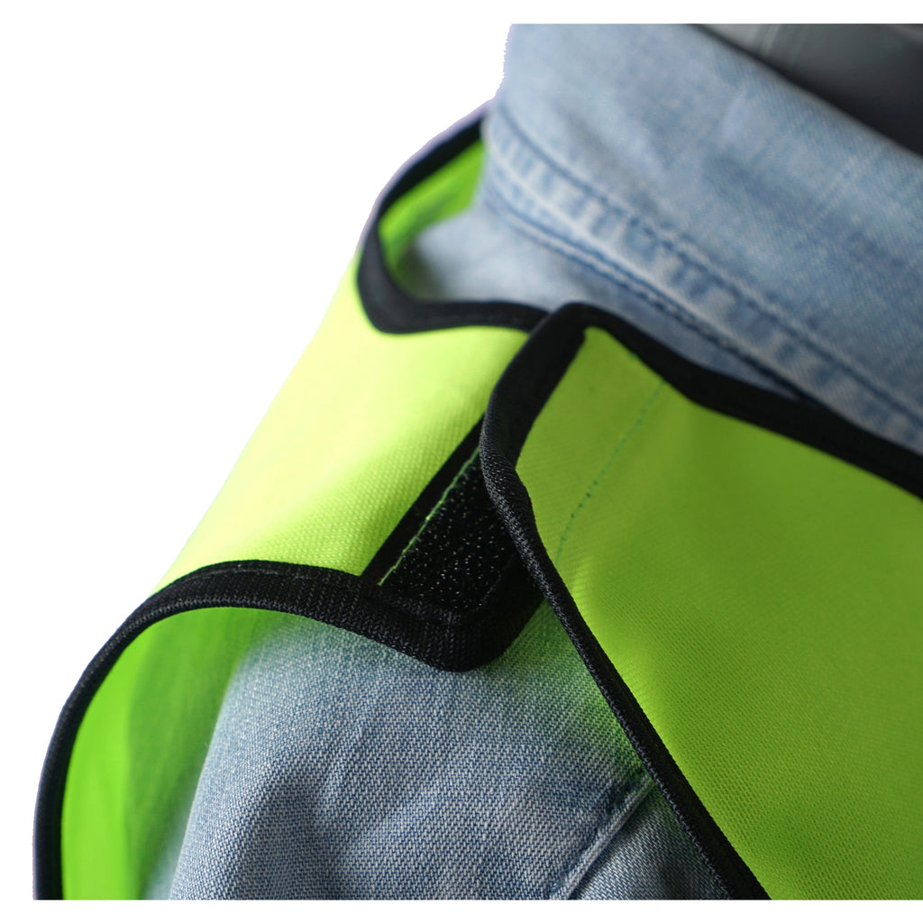 Vest m/borrelås på skulder