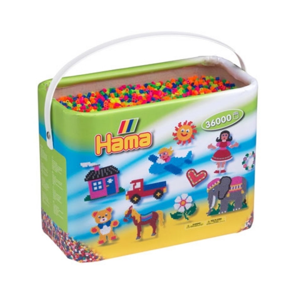 Perler 30.000 midi assortert neon