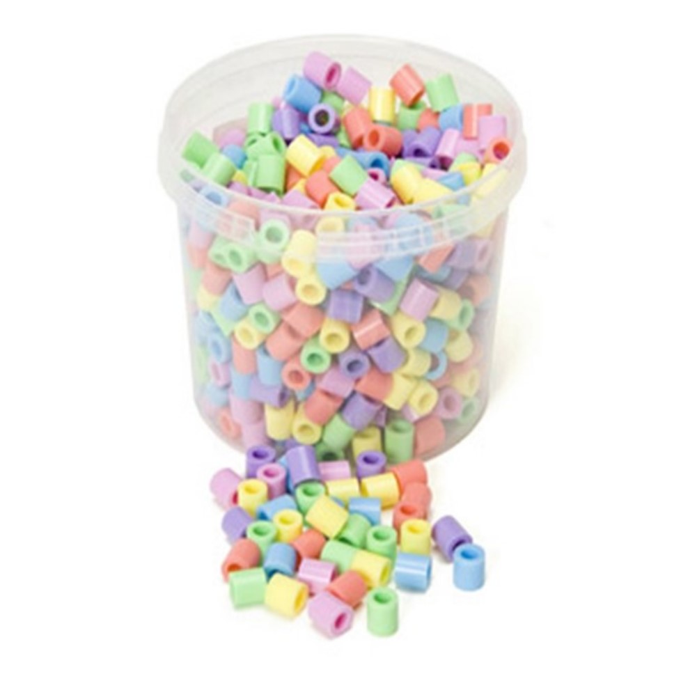 Perler MAXI - 600 stk assortert pastell