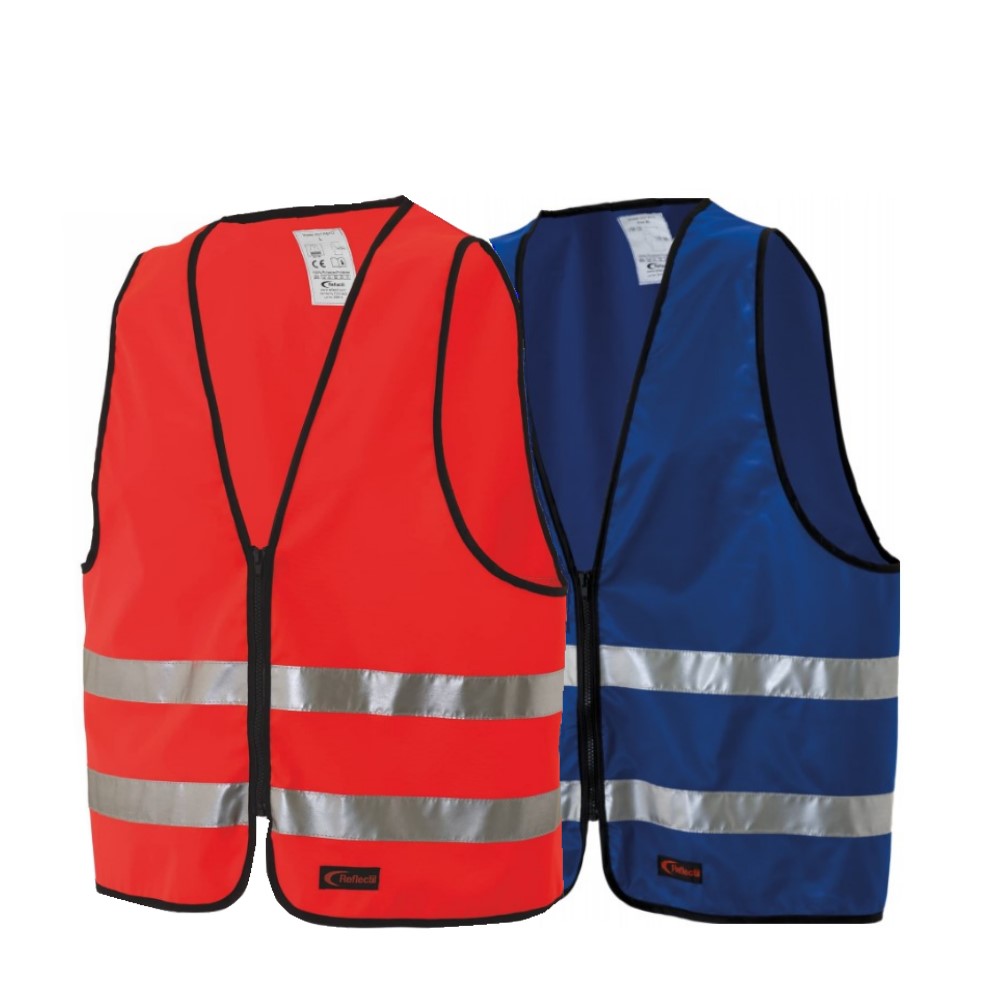 Ekstra slitesterk vest m/glidelås BARN