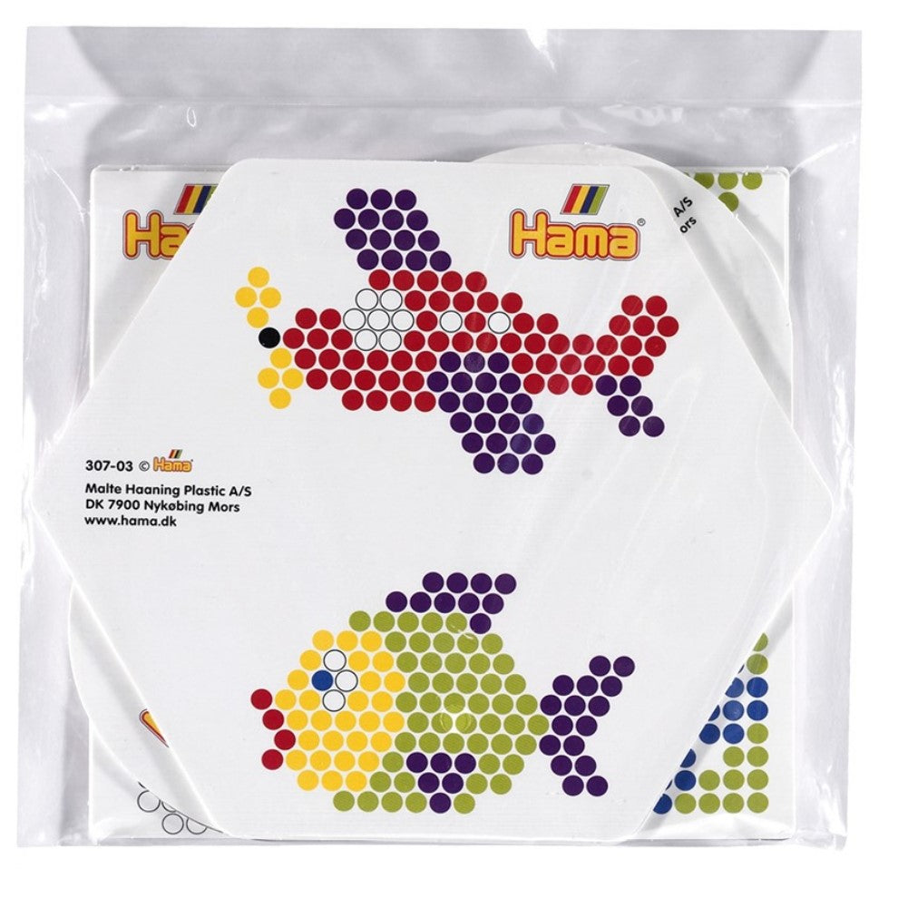 Mønsterkort til midiperler 12 stk