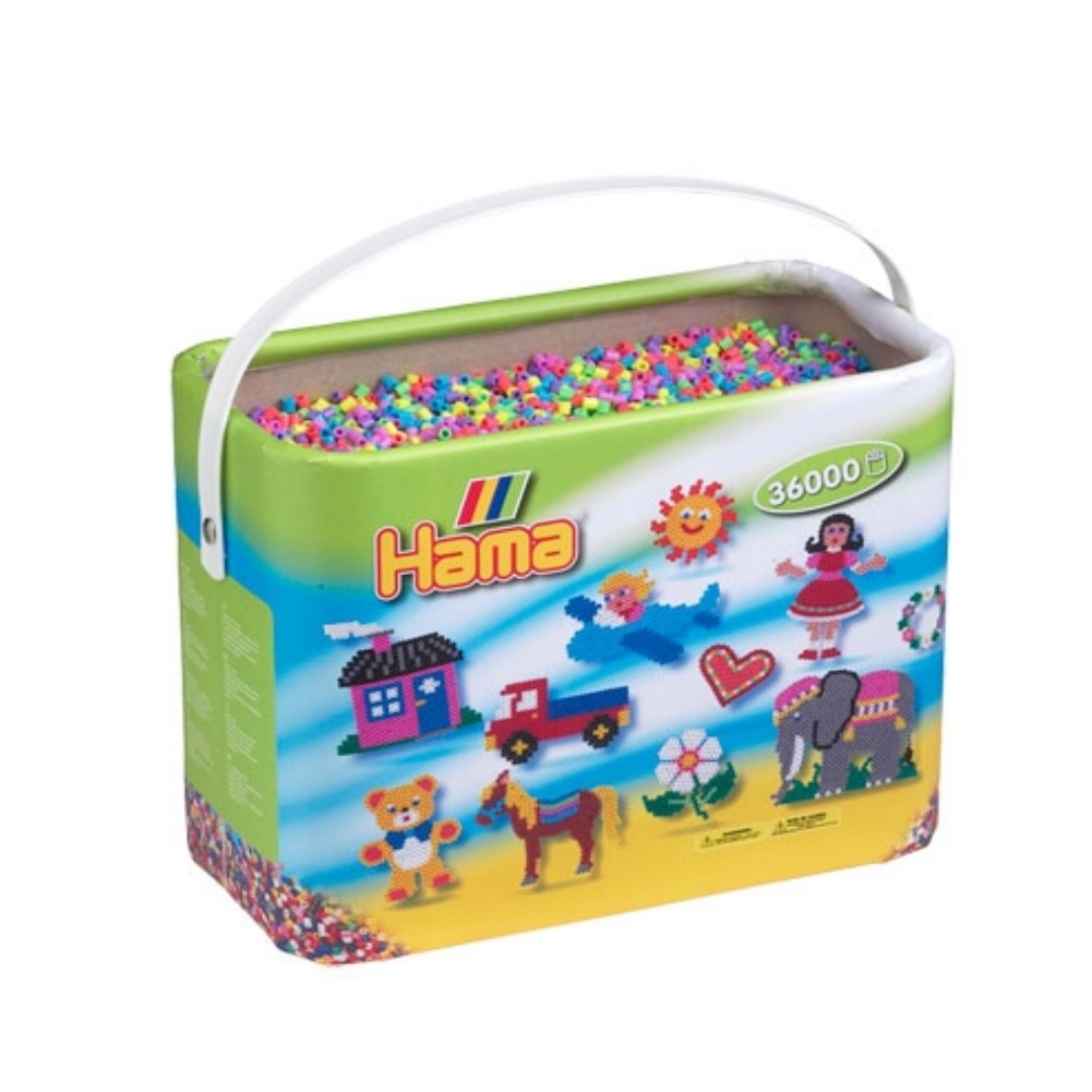 Perler 30.000 midi assortert pastell