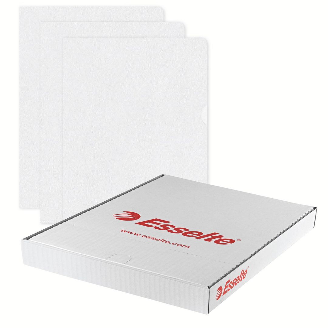 Plastomslag ESSELTE A4 160my - 100 stk