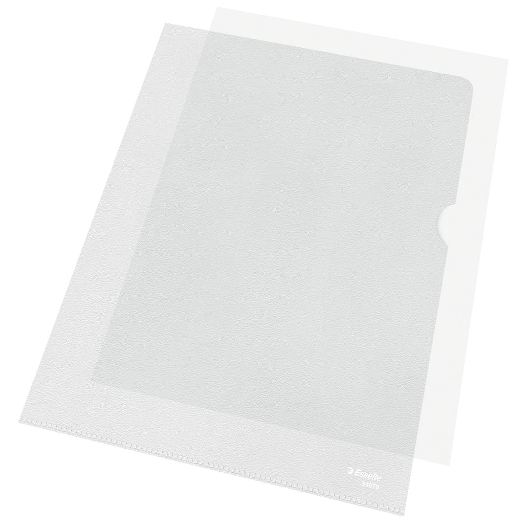 Plastomslag ESSELTE A4 160my - 100 stk