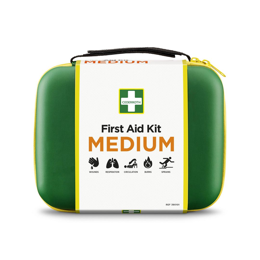 Førstehjelpskoffert CEDERROTH Medium