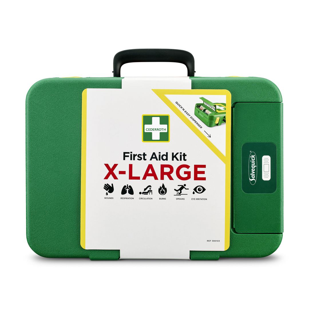 Førstehjelpskoffert CEDERROTH X-large