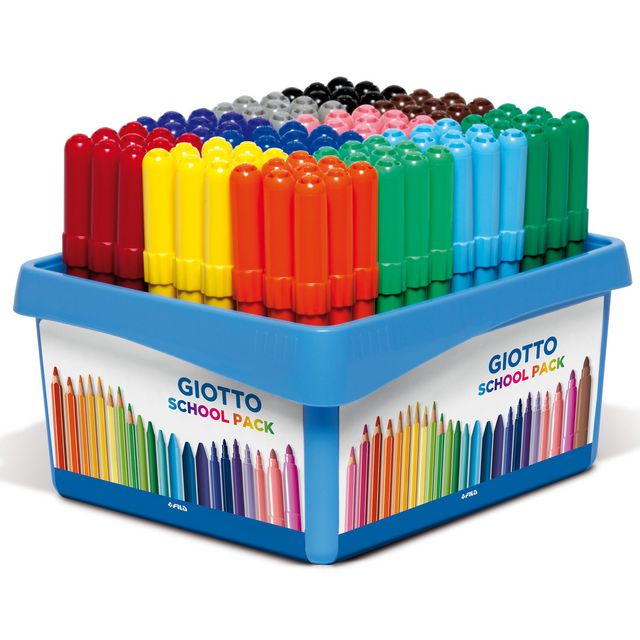Fiberpenn GIOTTO 12 farger (108)