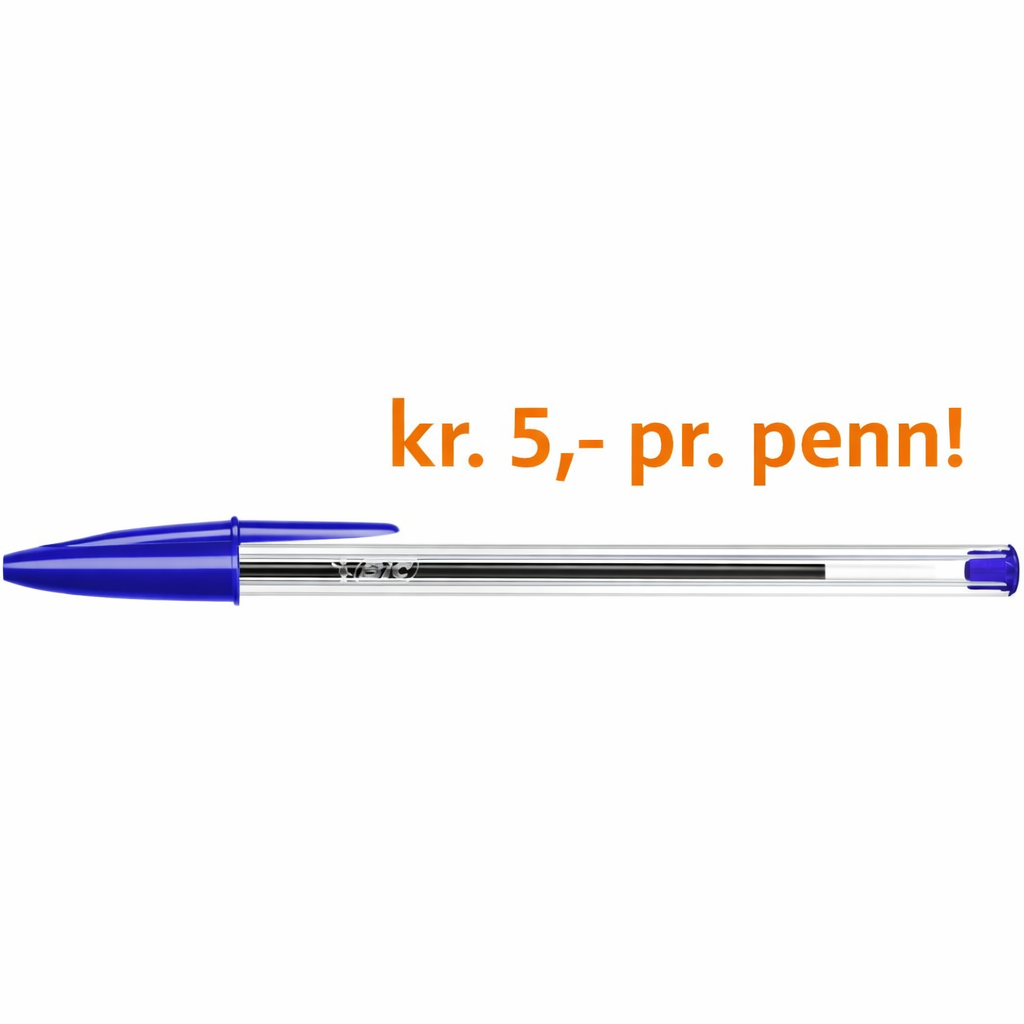 Kulepenn BIC Cristal M - 50 stk