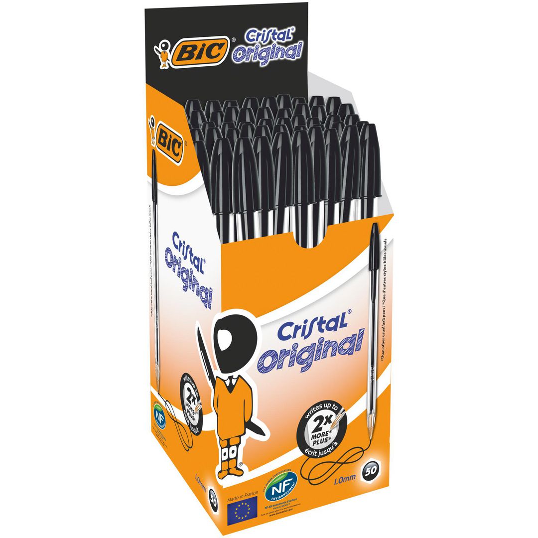 Kulepenn BIC Cristal M - 50 stk