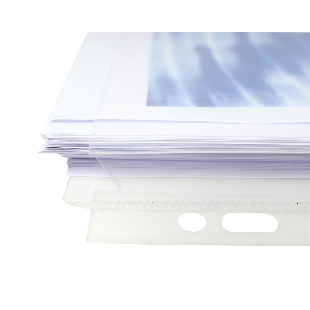 Plastlomme EXACOMPTA A4 eks topp - 10 stk