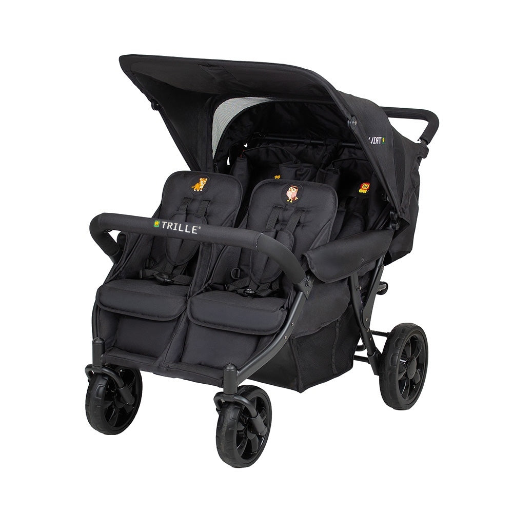 Barnebuss Stroller for 4 barn - dyremotiv