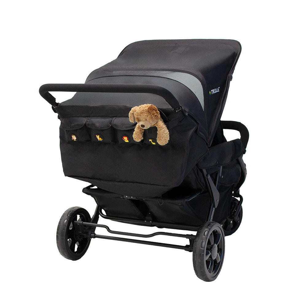 Barnebuss Stroller for 4 barn - dyremotiv