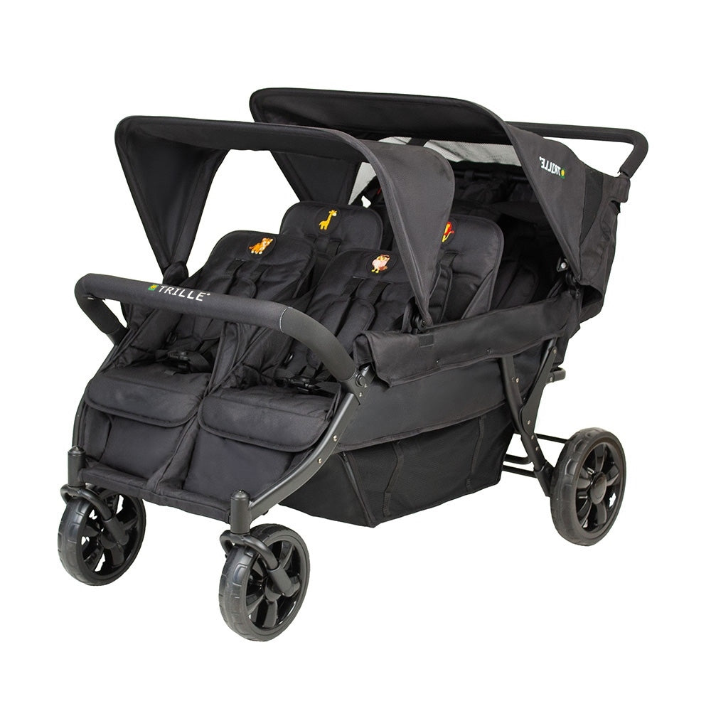 Barnebuss Stroller for 6 barn - dyremotiv