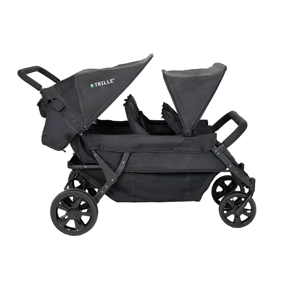 Barnebuss Stroller for 6 barn - dyremotiv